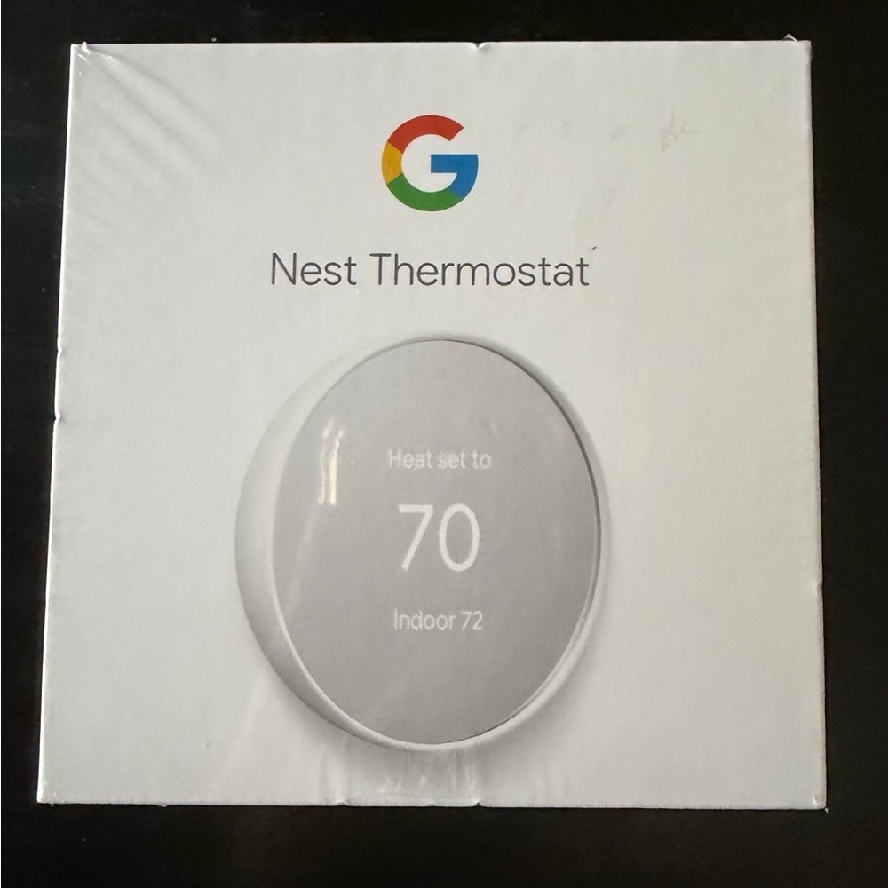 Google Nest Thermostat - White